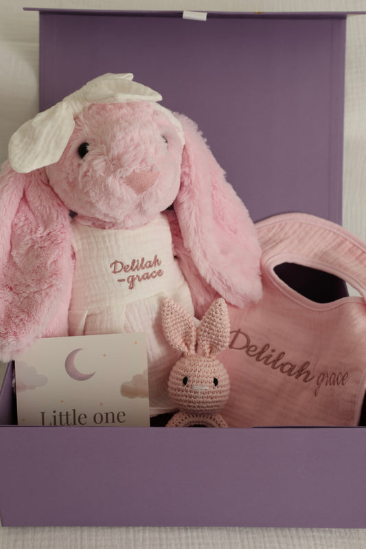 Personalised Bunny Keepsake Gift Set