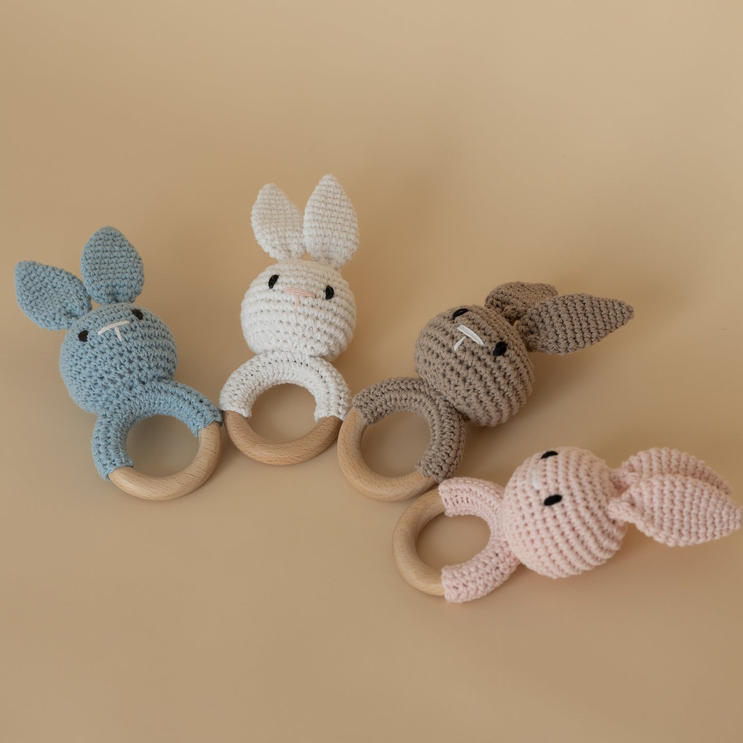 Crochet Bunny Teether