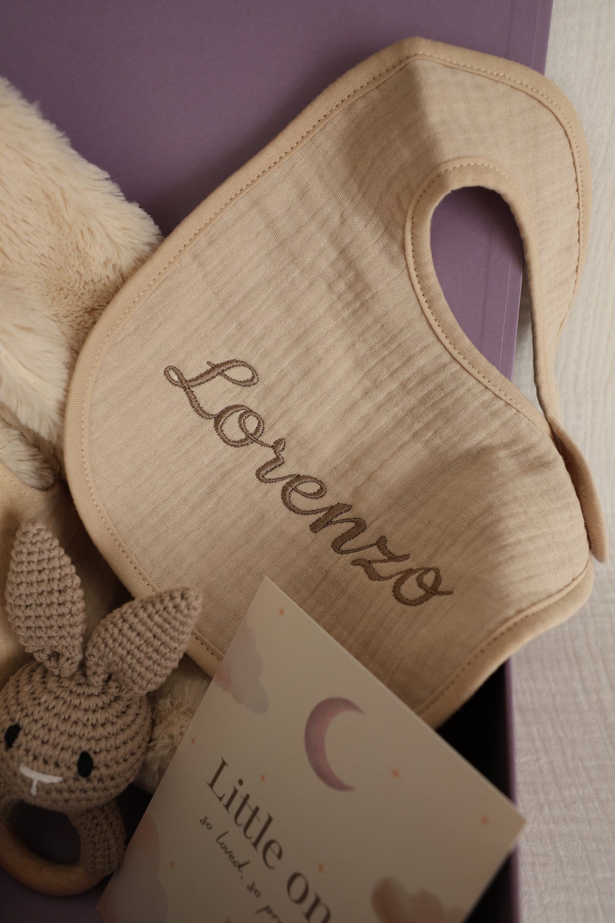 Personalised Bunny Keepsake Gift Set