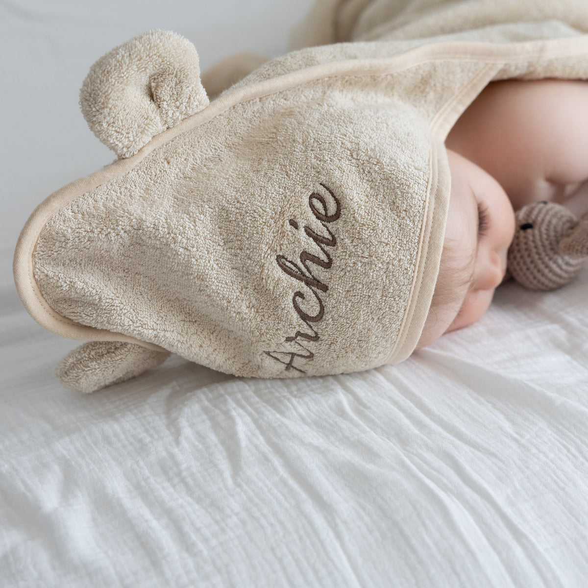 Personalised Hooded Towel Gift Set