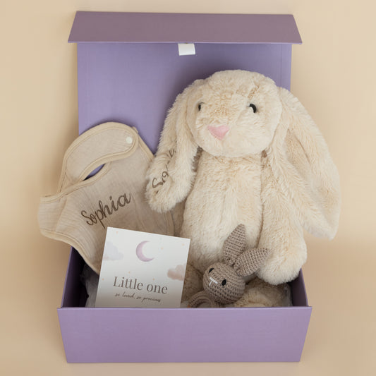 Personalised Bunny Keepsake Gift Set
