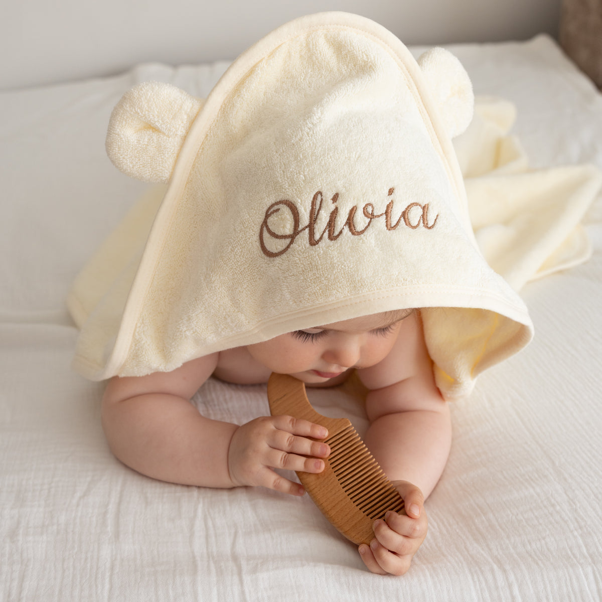 Personalised Hooded Towel Gift Set