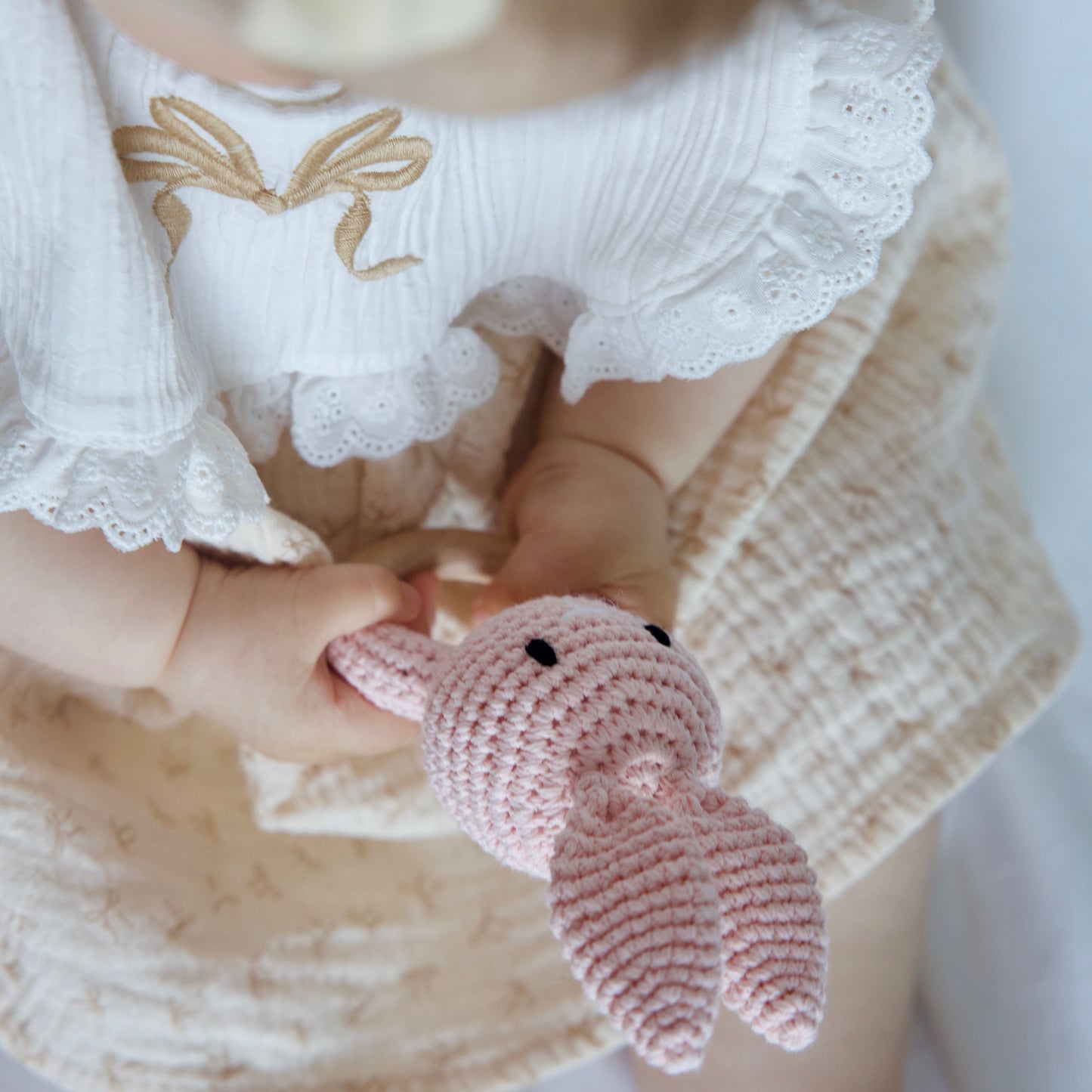 Crochet Bunny Teether