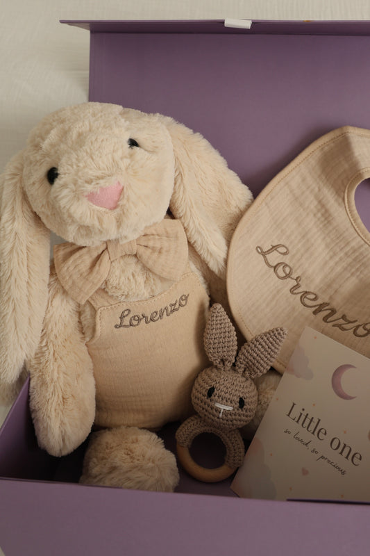 Personalised Bunny Keepsake Gift Set