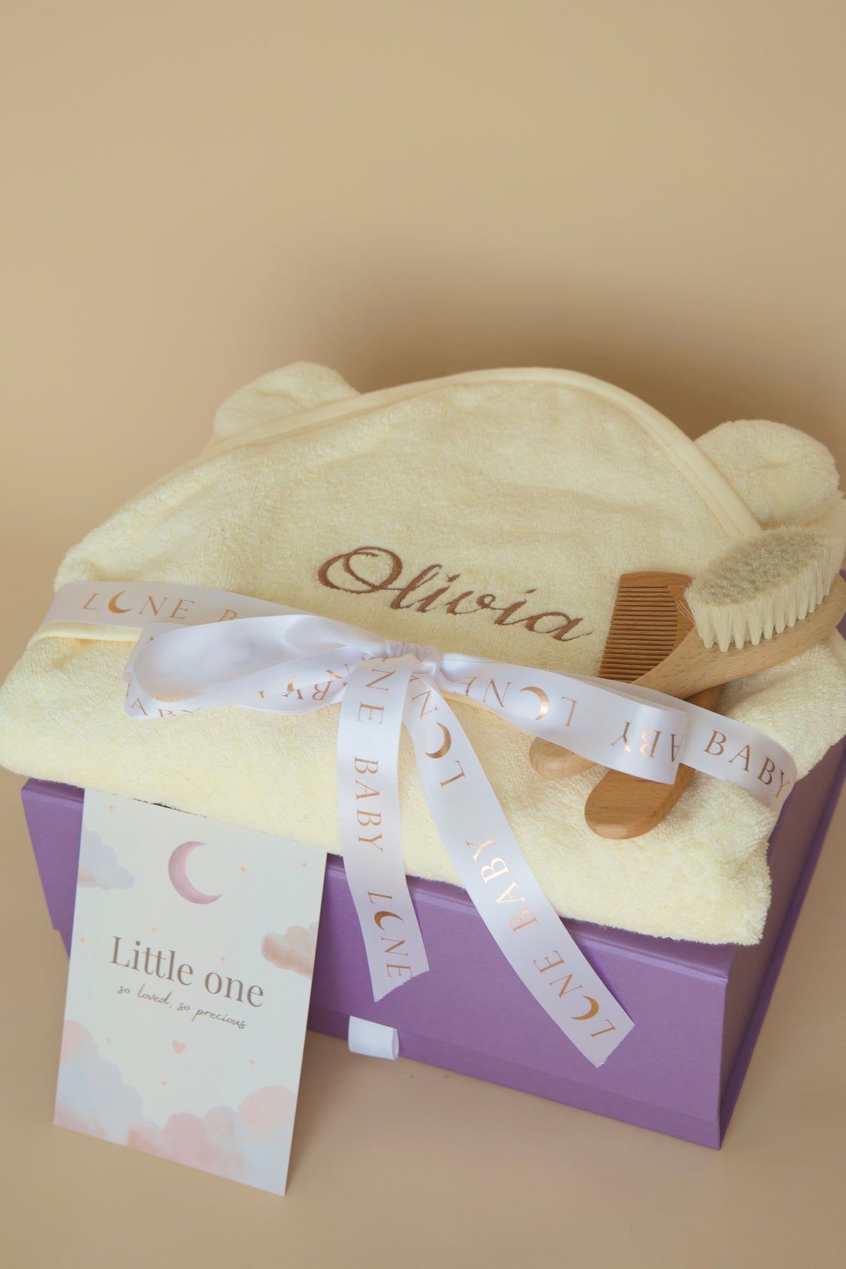 Personalised Hooded Towel Gift Set