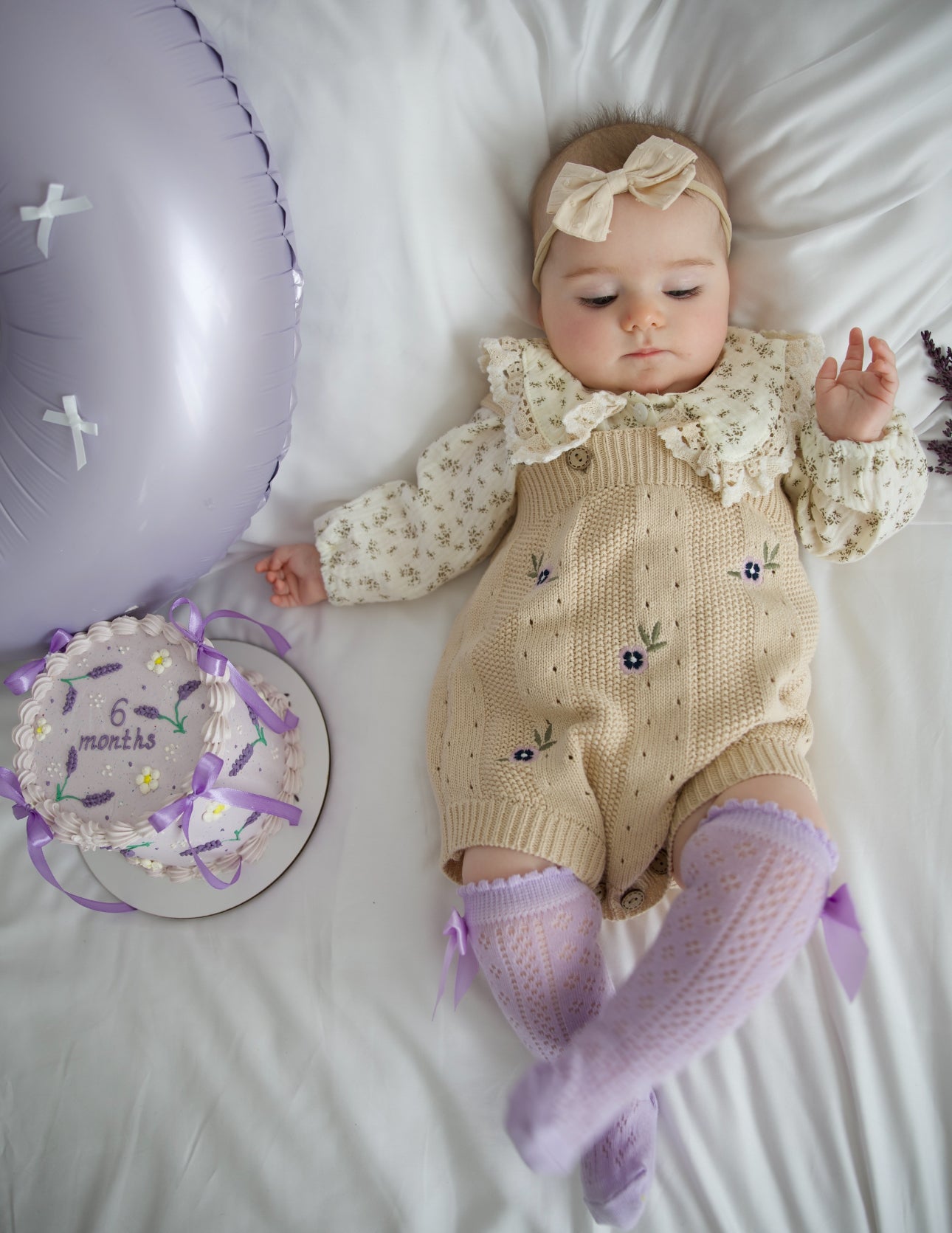 Monthly Baby Photo Shoot Outfit Set | 6-12 Months